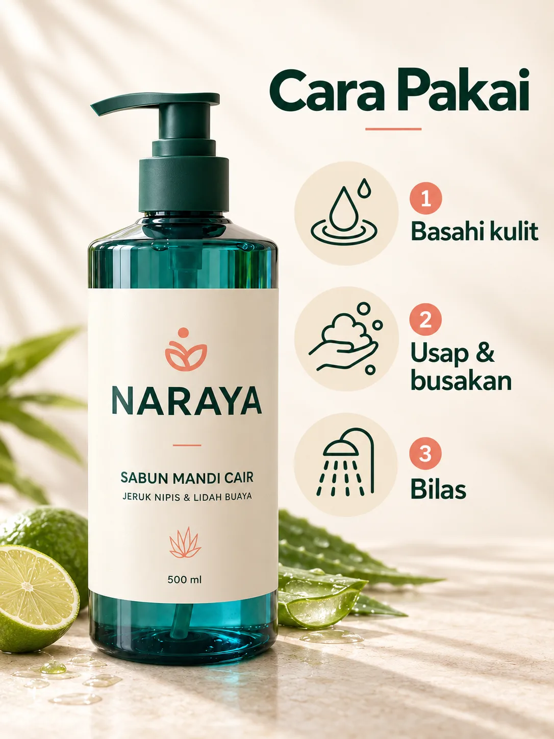 Cara pakai